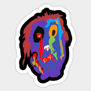 Hellfire ghost Sticker